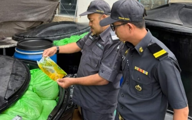 Sindiket minyak masak subsidi dijadikan minyak terpakai terbongkar