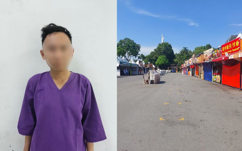 Polis tahan suspek rakam video aibkan wanita di Festival Makanan Kuching