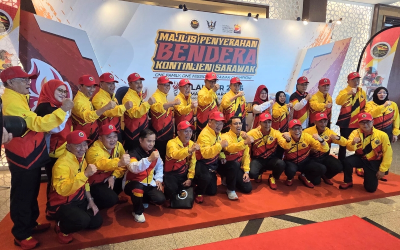 Buktikan kemampuan di tempat lawan, Sarawak sasar tawan SUKMA Selangor 2026
