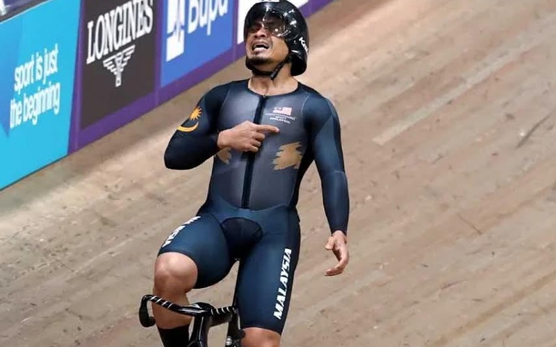 16 tahun menunggu, pingat emas Komanwel akhirnya milik Azizulhasni