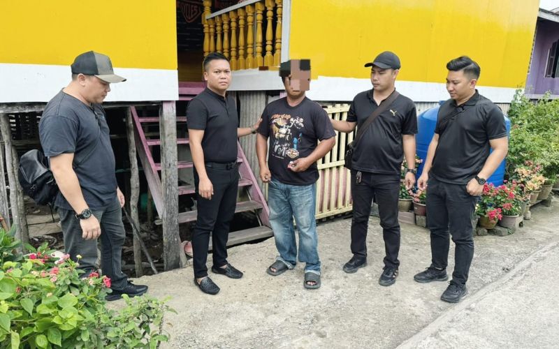 Lelaki ditahan curi tujuh batang kayu engkabang di Kabong