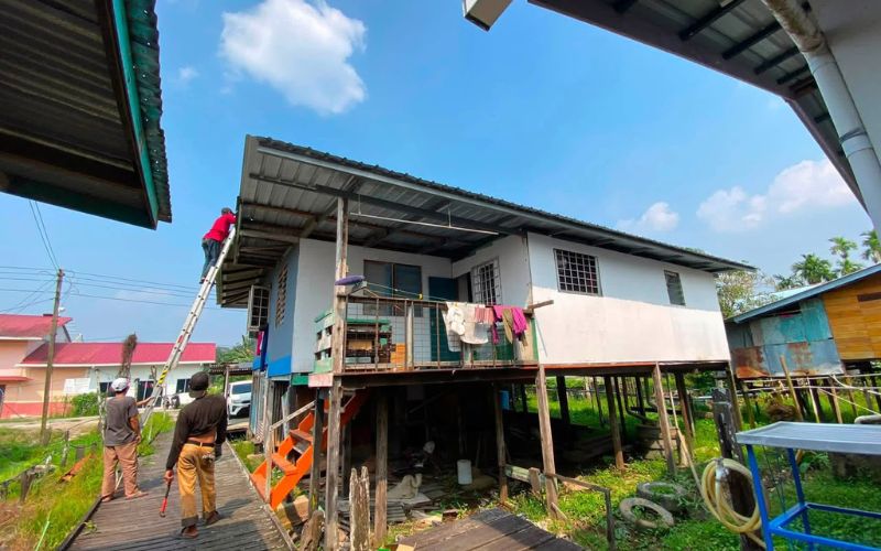 Hanifah salur bantuan baik pulih 21 rumah terjejas ribut