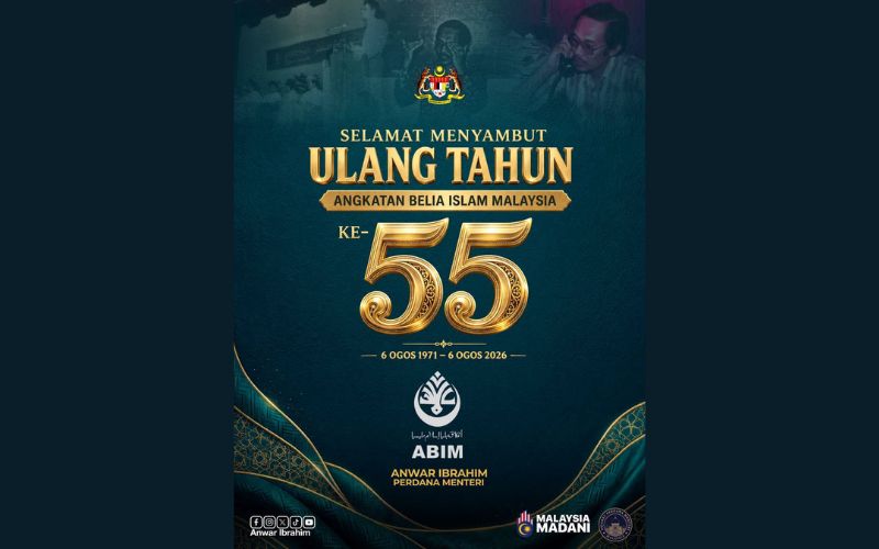 Anwar ucap selamat ulang tahun ke-55 ABIM, kenang perjuangan dakwah dan pembangunan ummah