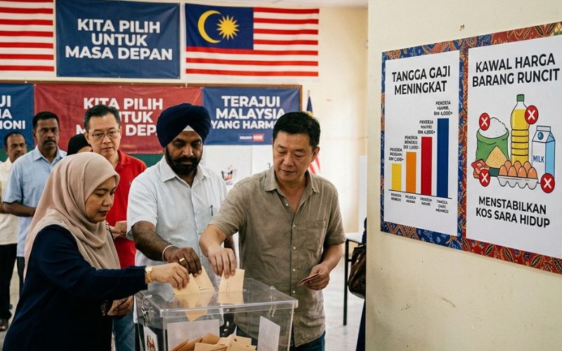Rakyat mahu hidup lebih baik, tapi politik masih jual ketakutan