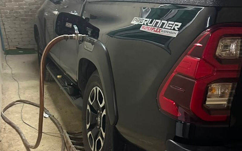 Rampasan Waja, Hilux hampir RM100,000 dalam kes seleweng petrol