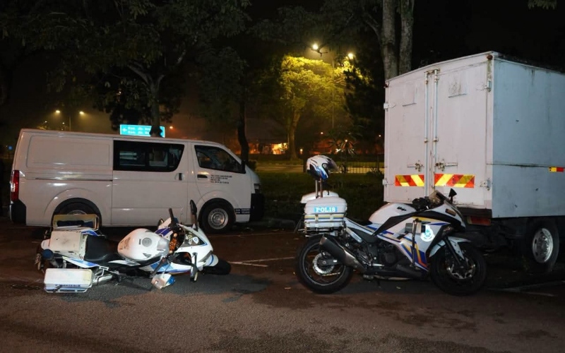 Polis lepaskan tembakan tahan Perodua Myvi, pasangan kekasih ditahan cubaan bunuh anggota polis