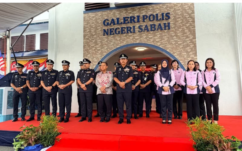 Galeri Polis Sabah dibuka kepada awam