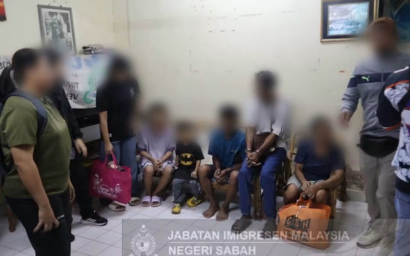 Operasi penguatkuasaan Imigresen Sabah tahan 156 PATI