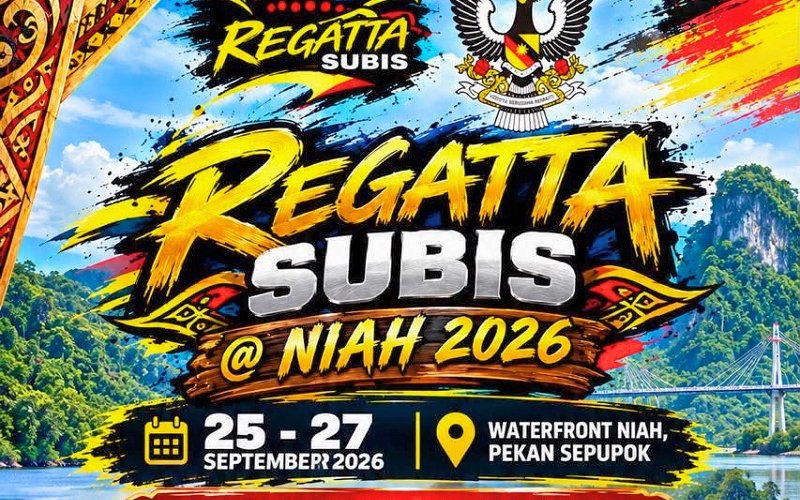 Kemeriahan sukan air dan warisan komuniti sedia warnai Regatta Subis @ Niah 2026