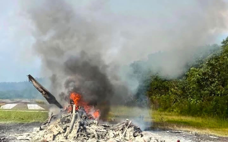 Helikopter perkhidmatan doktor udara terhempas di Long Lellang, nasib lima mangsa belum diketahui