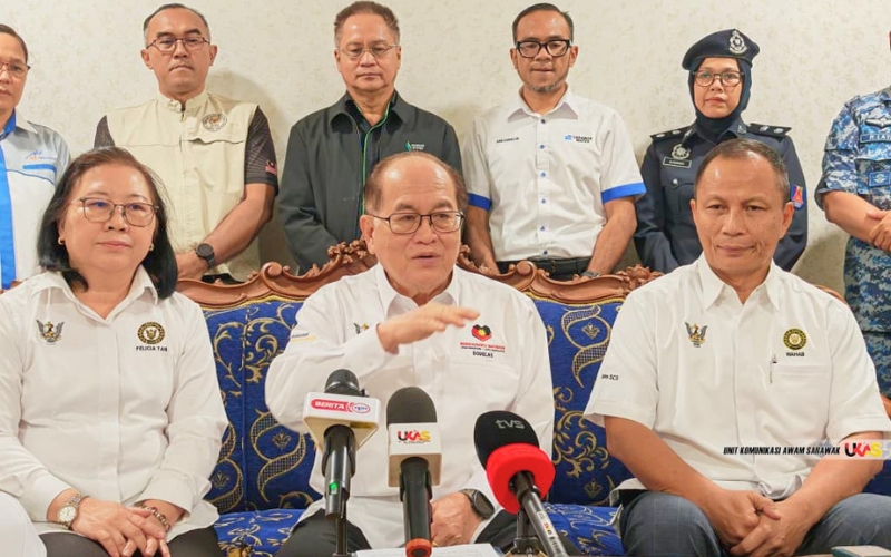 Sarawak mohon operasi pembenihan awan dilanjut bagi tingkatkan simpanan air