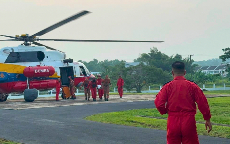 Lima mangsa nahas helikopter ditemukan dalam bangkai pesawat