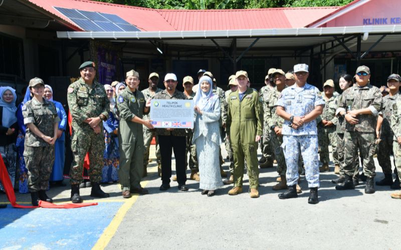 48 jurutera empat negara bina kemudahan Klinik Kesihatan Telipok