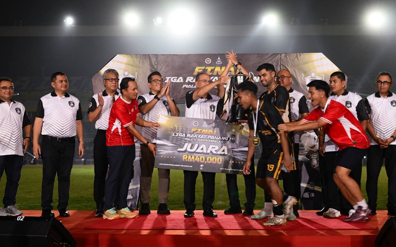 YPM FC juara Liga Rakyat Pahang 1st Piala Al-Sultan Abdullah
