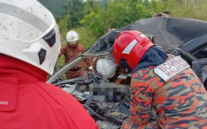 Kemalangan dua kenderaan di Telupid ragut empat nyawa