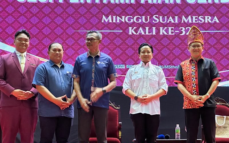 Arthur bawa isu air UMS ke Kabinet, mahasiswa perlu rancang masa depan