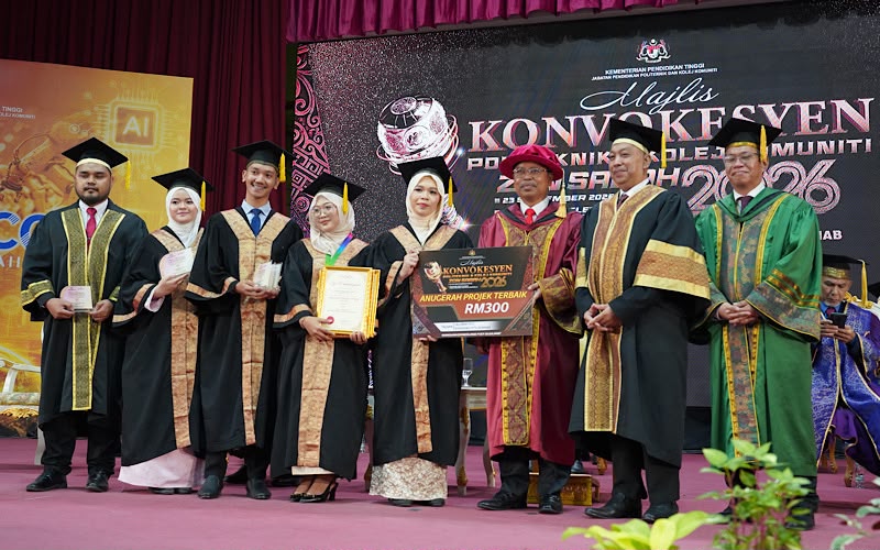 Graduan politeknik Sandakan, Tawau cemerlang dalam anugerah dan projek terbaik