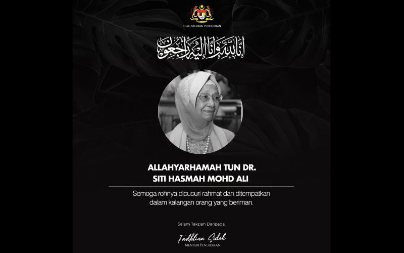 Pemergian Tun Hasmah: Negara kehilangan sosok inspirasi wanita
