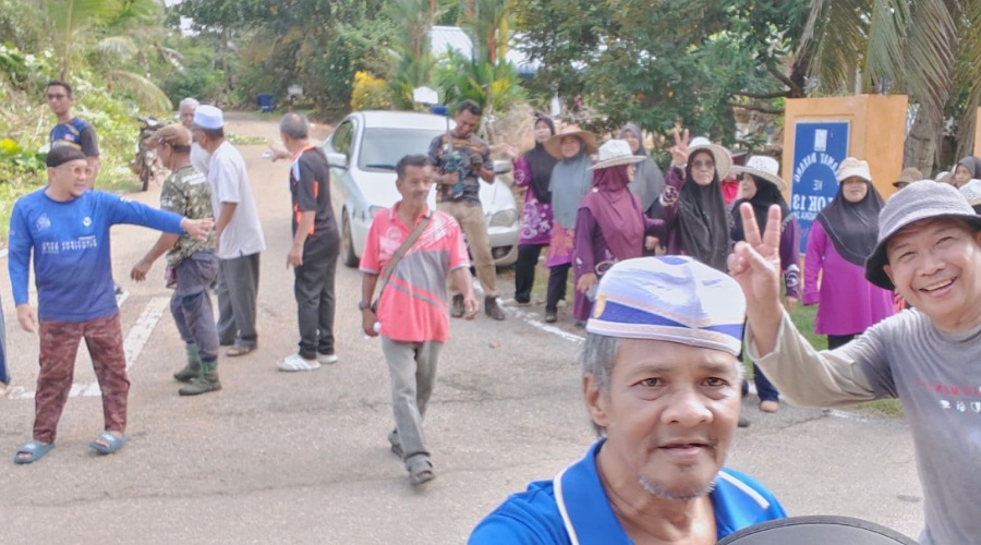 Semangat ‘berderau’ angkat nilai kerjasama komuniti FELDA Jengka 24
