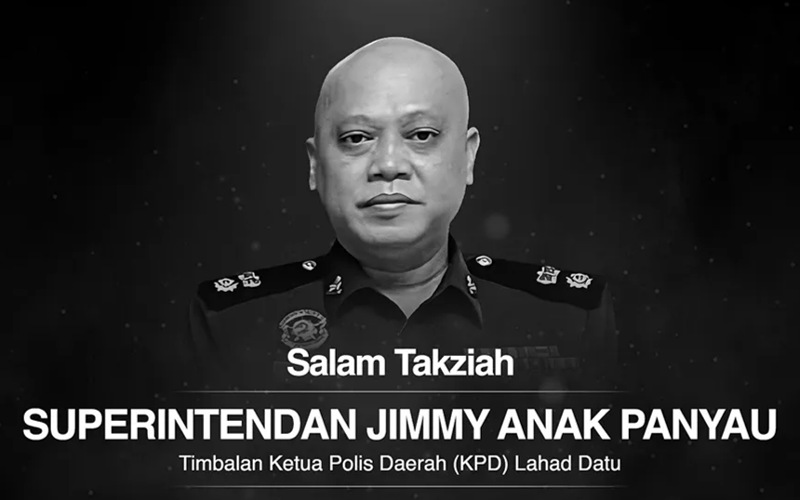 Timbalan Ketua Polis Daerah Lahad Datu meninggal dunia