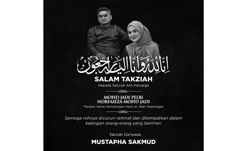 Mustapha tuntut siasatan telus, menyeluruh kematian dua beranak
