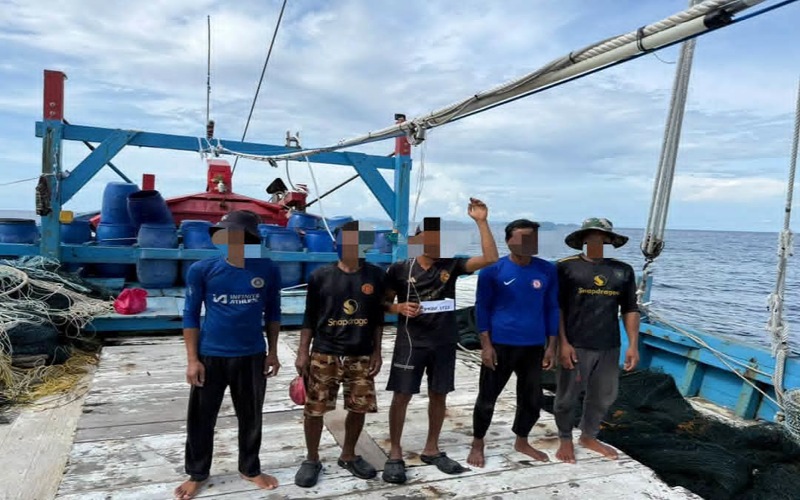 Lima kru Myanmar ditahan, langgar syarat lesen dan imigresen
