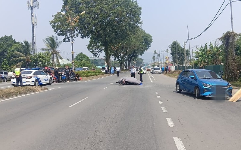 Warga asing maut motosikal rempuh kenderaan buat pusingan U