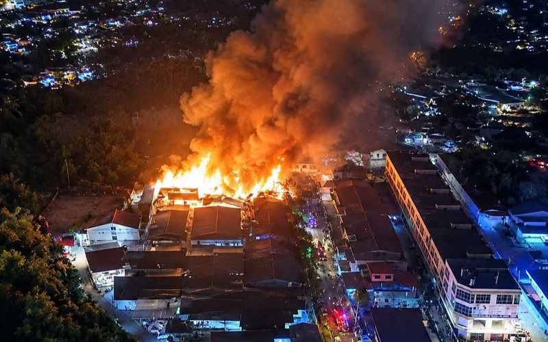 16 rumah musnah, 300 selamat dari kebakaran
