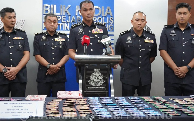 Polis Pahang berkas 31 suspek ahli sindiket penipuan