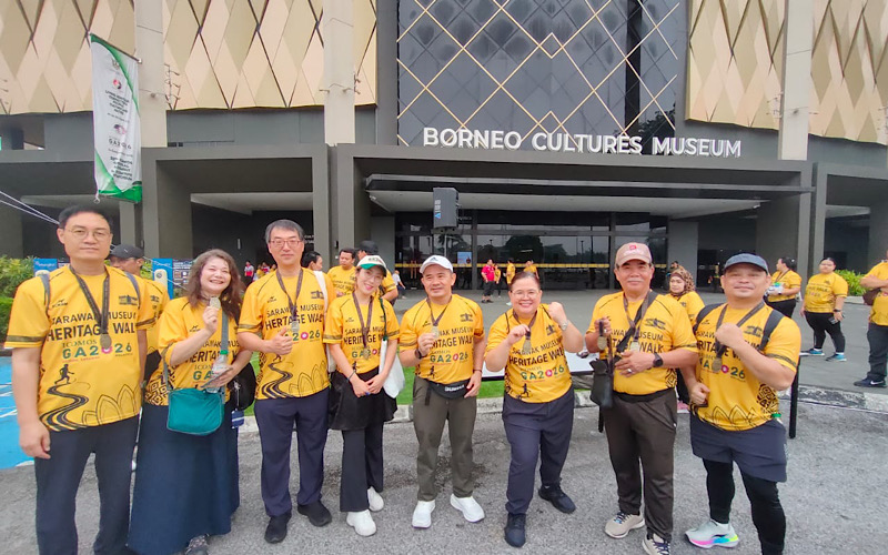 600 peserta meriahkan Sarawak Museum Heritage Walk 2026