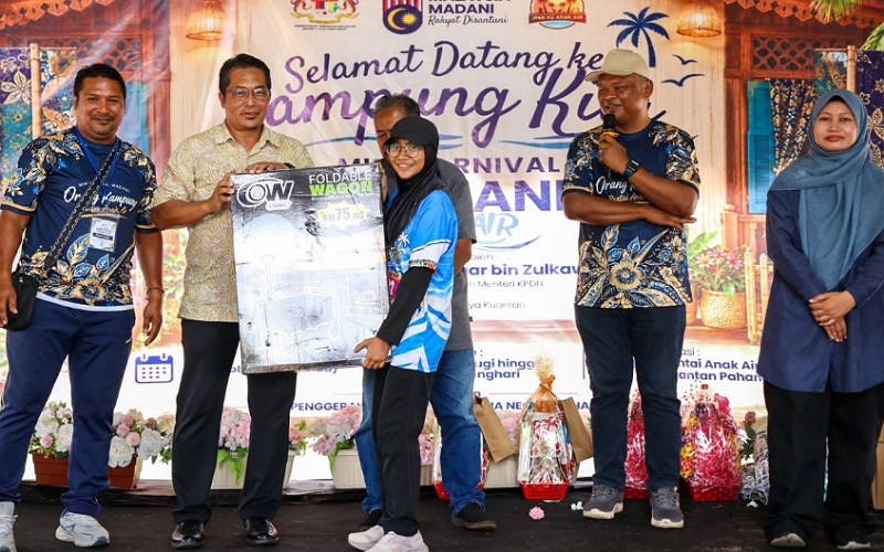 Mini Karnival MADANI santuni komuniti Kampung Anak Air