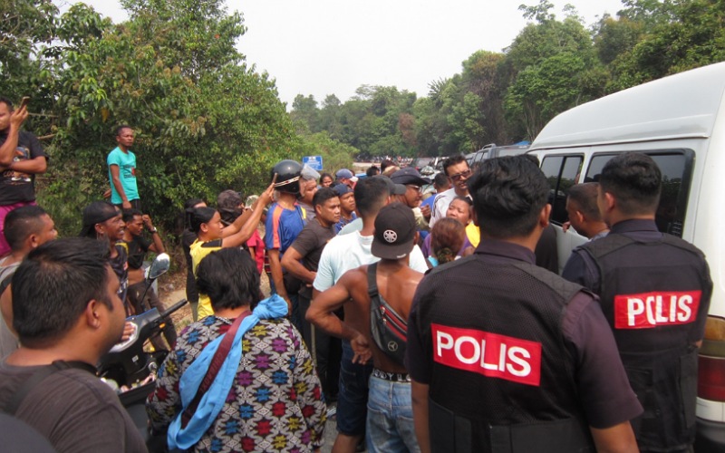 Lelaki cedera ditumbuk ketika operasi penguatkuasaan di Lubuk Tambangan