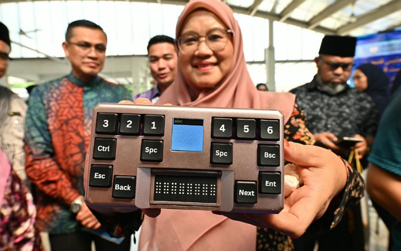 Pahang sedia 60 peranti al-Quran Braille untuk OKU penglihatan