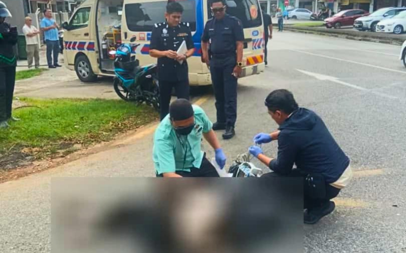 Lelaki 57 tahun meninggal dunia selepas rebah di Jalan Bayor Bukit