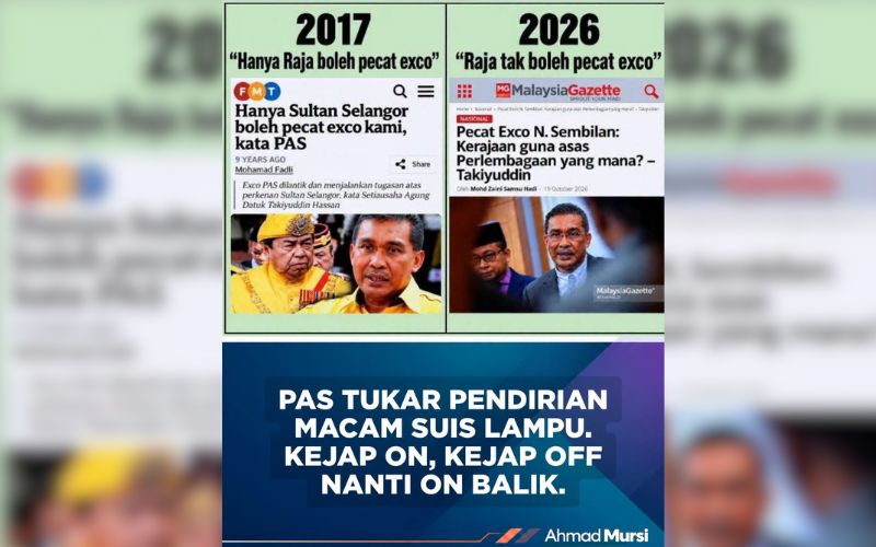 Pendirian Takiyuddin mengenai kuasa Raja perlu konsisten, bukan ikut kepentingan politik – Pemerhati