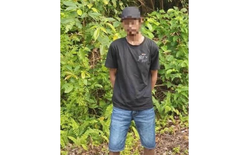 Buruh positif dadah ditahan di tepi Jalan Kubu