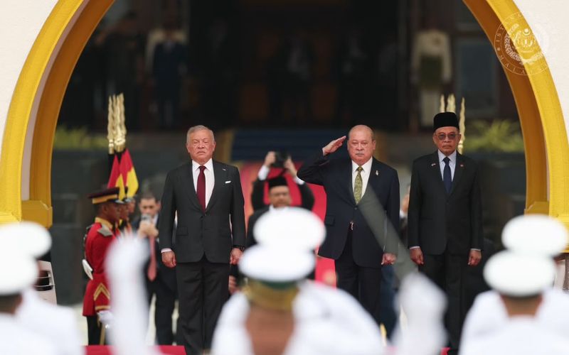 Sultan Ibrahim, Raja Abdullah II perkukuh hubungan dua hala