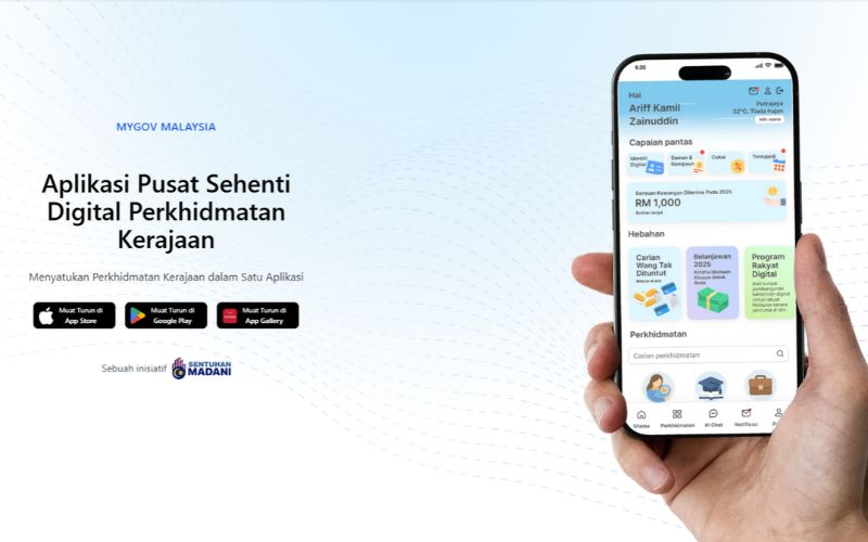 MyGOV Malaysia: Pusat rujukan sehenti perkhidmatan kerajaan digital