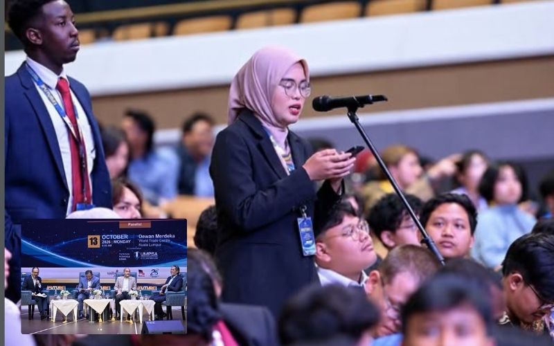 Pelajar UM nafi soalan ‘scripted’, tegaskan fokus isu rasuah dan feudalisme